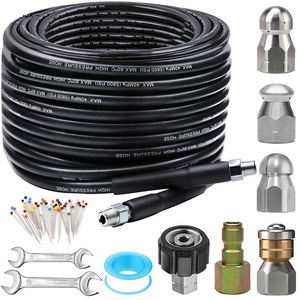 Machine de lavage de voiture à haute pression eau souterraine Rat <span class=keywords><strong>buse</strong></span> de pulvérisation dispositif de déblocage de vidange <span class=keywords><strong>pour</strong></span> le rinçage nettoyage outil de nettoyage de voiture - Product Image 1