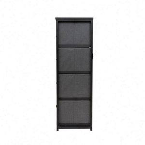 Commode autoportante moderne en tissu pour salon, durable, avec panneaux en MDF et acier inoxydable, en pin, disponible en plusieurs couleurs - Fournisseur en gros - Product Image 4