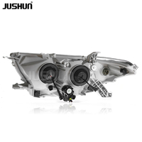 JUSHUN LED lampe frontale et feux de jour pour Toyota pour Highlander 2012-2014 pièces automobiles avec température de couleur 6000k