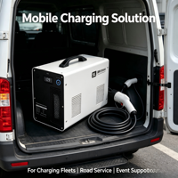 Pengisi Daya EV DC Efisiensi Tinggi 20kW 40kW Baru untuk Mobil Listrik di Tempat Parkir Komersial
