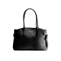 Nouveau design de sac fourre-tout pour femmes en cuir souple résistant au pliage et au pliage avec logo personnalisé