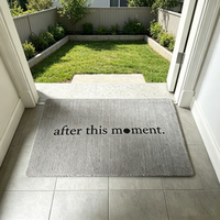 Tapis d'entrée antidérapant lavable, esthétique du milieu du siècle, tapis décoratif pour la maison, la porte d'entrée, la chambre à coucher