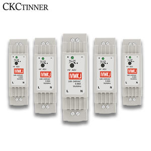 <span class=keywords><strong>Dr</strong></span>-15 15W Din Rail Schakelende Voeding Ingang 100-240V Ac Naar Dc 5V 12V 24V Enkele Uitgang Voor Ledstrip 2.4a 1.25a 0.63a - Product Image 1