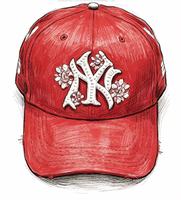 Casquette de baseball style streetwear américain avec broderie fleur de cerisier, effet délavé vintage, patch croix gothique, style NY, casquette de camionneur, casquette de soleil