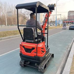 Mini-excavatrice de 1,2 tonne la plus vendue pour excavatrice sur chenilles avec une capacité de godet de 0,025 m³ et une efficacité opérationnelle élevée - Product Image 5