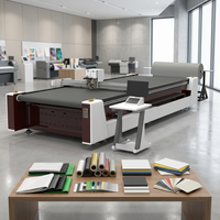 Máquina de Corte Oscilante CNC de Alta Velocidad para Pancartas de PVC, Vinilo, Carteleras Publicitarias y Materiales de Impresión Digital