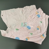 Chiffons industriels 100 % coton à haute absorption, tricotés à partir de chiffons en coton recyclé de couleur claire