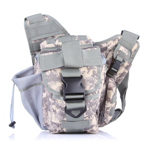 Bolsa de Mensajero Táctica Impermeable para Exteriores DFSB01-1 con Bolsillo para Botella, Material Superior de Gamuza para Sillín de Bicicleta y Cámara - Product Image 6