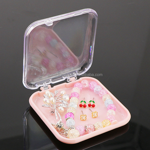 Boîte d'emballage transparente SUNSHING pour faux ongles, conteneur vide pour rangement d'ongles et de capsules, présentoir carré en acrylique pour bijoux - Product Image 4