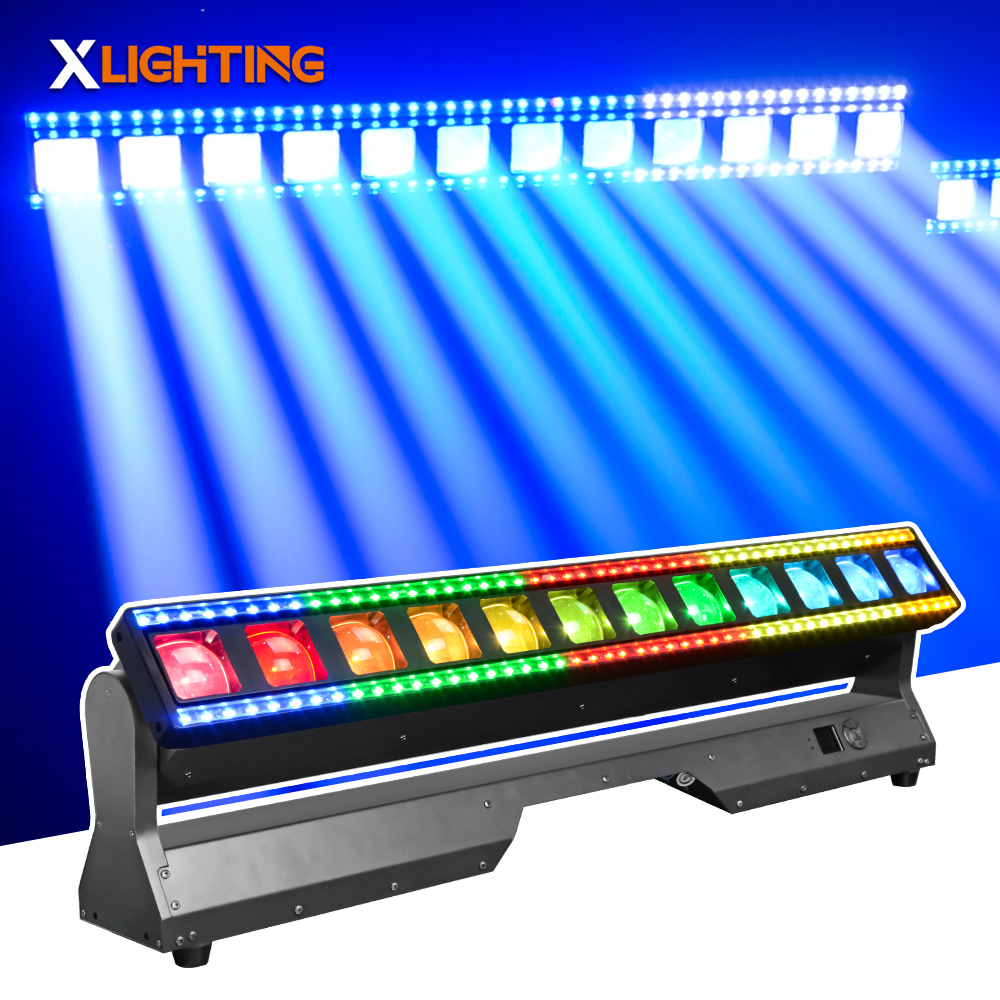 Newest Dj Equipment 12*40W RGBW 4 In1 Led Moving Head Wash and Beam Light Effect for Wedding Dj Show Concert Bar Party