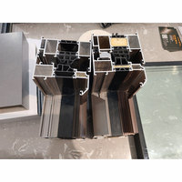 Ventanas Corredizas de Aluminio para Balcón y Cocina con Mosquitera, Estándar Australiano, Fácil Instalación, Estilo Madera