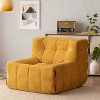 Fauteuil simple moderne et simple, compressé sous vide, en mousse haute densité, fauteuil de loisirs pour salon, chambre à coucher, meubles