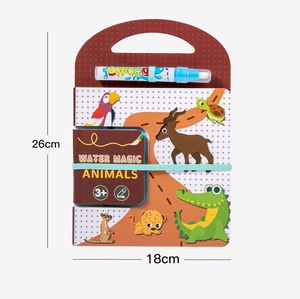 كتب تلوين مطاردة كتب رسم على الماء لعبة سفر سحرية نشاط هدية لصبي أو فتاة - Product Image 6