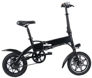 Rts Mini katlanır elektrikli bisiklet 400W 48V 14 inç elektrikli şehir bisiklet katlanabilir elektrikli bisiklet ucuz yetişkin pil güç scooter