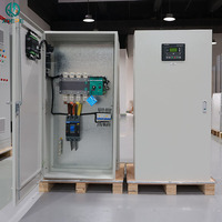 Tableau de distribution électrique à double alimentation solaire 400A avec ATS complet pour bâtiment commercial raccordé au réseau photovoltaïque