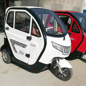 Electric Tricycle Closed 48V <b>2</b> Seater <b>Passenger</b> Use - Product Image 4