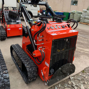 Frete Grátis <span class=keywords><strong>Mini</strong></span> Carregadeira Diesel <span class=keywords><strong>Skid</strong></span> <span class=keywords><strong>Steer</strong></span> Loader com Cortador Carregadeira Elétrica Retroescavadeira - Product Image 2