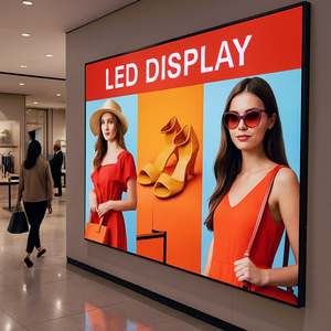 Çıplak göz açık P5 tam renkli LED ekran ticari ofis binası reklam için yüksek çözünürlüklü süper 3D büyük ekran - Product Image 2