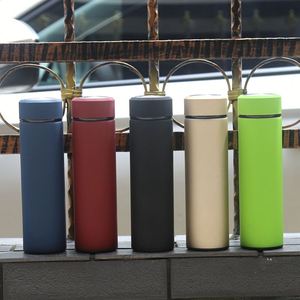 ขวดน้ำเก็บความร้อนสุญญากาศสแตนเลสสองชั้น ขนาด 500 มล. พร้อมที่กรองชา รุ่น Life Straight Cup ลดราคาพิเศษ - Product Image 1