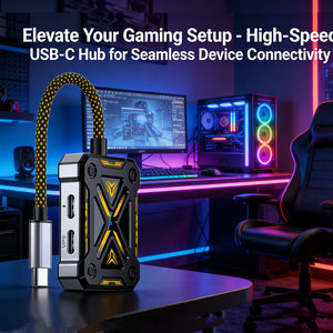 ฮับ Sarafox XT4 USB-C 4in1 แบบ Type C เป็นช่องเสียบเสียง 3.5 มม. พร้อมการชาร์จ PD100W อะแดปเตอร์ 3.0 ช่องเสียบ 3.5 มม.+Type-C+PD100W - Product Image 5