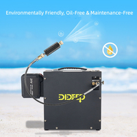 Compresseur d'air DIDEEP à batterie, cuivre/aluminium, 220V, haute pression, équipement de plongée, 30MPa, arrêt automatique, écologique, 300W