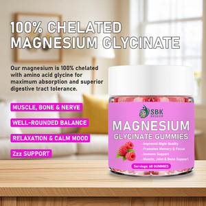 Best Seller Magnesium Glycinate Gummies Total Carbohydrate well rounded Balance Brain Health Concentration Quality Gummies - Product Image 4