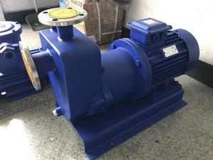 Pompe centrifuge auto-amorçante à entraînement magnétique anticorrosion de type Zcq à étanchéité totale pour transfert de produits chimiques, haute performance, meilleur prix - Product Image 5