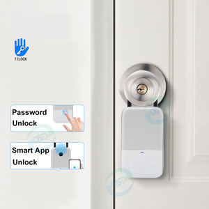 TTLock App Smart Key <strong>Lock</strong> <strong>Box</strong> Security Wall Mount Key <strong>Box</strong> Digital Code Key Storage <strong>Lock</strong> Safe <strong>Box</strong> - Product Image 2