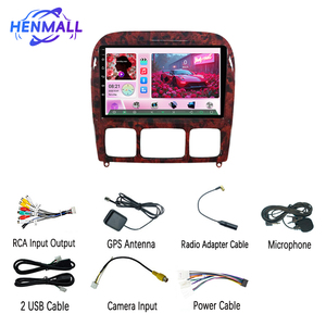 วอลคอมม์9นิ้วหน้าจอ IPS เครื่องเล่นดีวีดีในรถยนต์ระบบแอนดรอยด์สเตอริโอสำหรับรถยนต์ Benz S คลาส1998-2005 <span class=keywords><strong>W220</strong></span> S280 S320 S350 <span class=keywords><strong>S400</strong></span> S430 S500 - Product Image 6