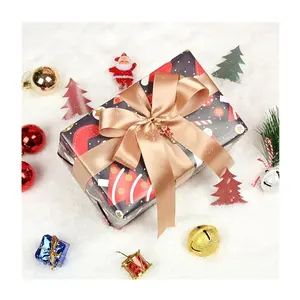 Wholesale gift wrapping paper holiday occasions gift wraps New Years gift decoration paper sheets