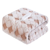 Couverture électrique d'hiver double face 200*180cm avec arrêt automatique |   9 niveaux de chaleur, contrôle numérique, minuterie, chauffage rapide pour canapé-lit