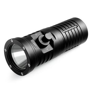 Lampe de plongée LED WOSEN DT08 SBT90 5000lm IP68, torche sous-marine en alliage d'aluminium, lampe de plongée technique pour grottes, lampe torche LED - Product Image 5