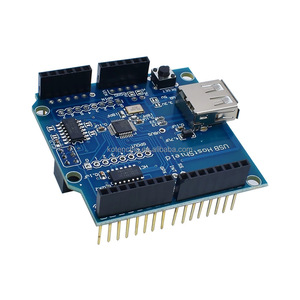 Módulo Electrónico USB Host Shield 2.0 Compatible con Android ADK DIY para Placa de Desarrollo UNO MEGA MAX3421 - Product Image 1