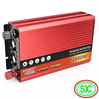 Convertisseur de courant 1000W DC 12V/24V vers AC 220V à onde sinusoïdale pure avec protection contre l'inversion de polarité pour utilisation en voiture et à domicile
