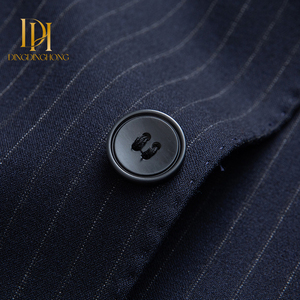Nouvel ensemble de costume de cérémonie pour homme grande taille : blazer et pantalon à fermeture éclair pour mariage et bureau - Product Image 4