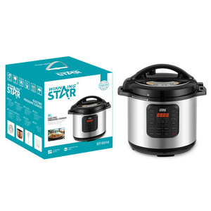 Winningstar Electric Pressure <b>Cooker</b> 8L Stainless Steel <b>Multi</b> <b>Function</b> Automatic Cooking - Product Image 1