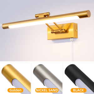 8W 12W Phòng Tắm Vanity Ánh Sáng Kéo Dây Chuyển Đổi Thiết Kế Đu Vũ Trang Lampe Đính Murale <span class=keywords><strong>LED</strong></span> Đèn Tường Có Thể Điều Chỉnh Hình Ảnh Ánh Sáng - Product Image 5