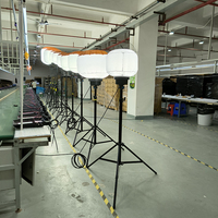 Tours d'éclairage mobiles gonflables et étanches pour travaux routiers et de construction, 60W, 500W, 800W, 1000W, 1400W, avec éclairage LED type ballon