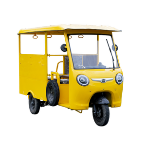 Tricycle électrique cargo pour adultes FGQ 1300W avec carrosserie ouverte pour passagers, 3 roues, pneus larges, autonomie de 50-70 km - Product Image 2