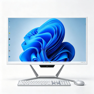 21.5 Inch Frameless IPS Monitor Intel N5095 CPU 256GB SSD Business Office All in One PC - Product Image 1