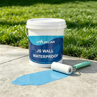 AJIELIAN JS Revêtement imperméabilisant à base de ciment modifié aux polymères pour murs extérieurs, carrelages et surfaces extérieures – Réparation durable des fuites