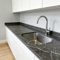 Marbre gris italien moderne, meilleurs prix d'usine pour les sols, les murs, les salles de bain, les cuisines, les carreaux de marbre, la décoration intérieure