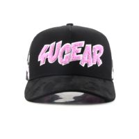 Casquette de baseball sportive 5 panneaux 100 % coton réglable 4UGEAR avec logo personnalisé brodé pour les sports de plein air – Vente en gros