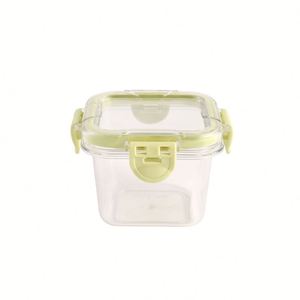 Portable Transparent Divided Food Container Food Safe Mini Fridge Organizer for Fruit <b>Pickle</b> Sauce Kid Snack Outdoor <b>Packing</b> - Product Image 3