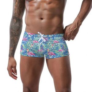 Traje de Baño de Verano para Hombre, Bañador Tipo Bóxer, Pantalones Cortos de Playa con Bolsillos - Product Image 1