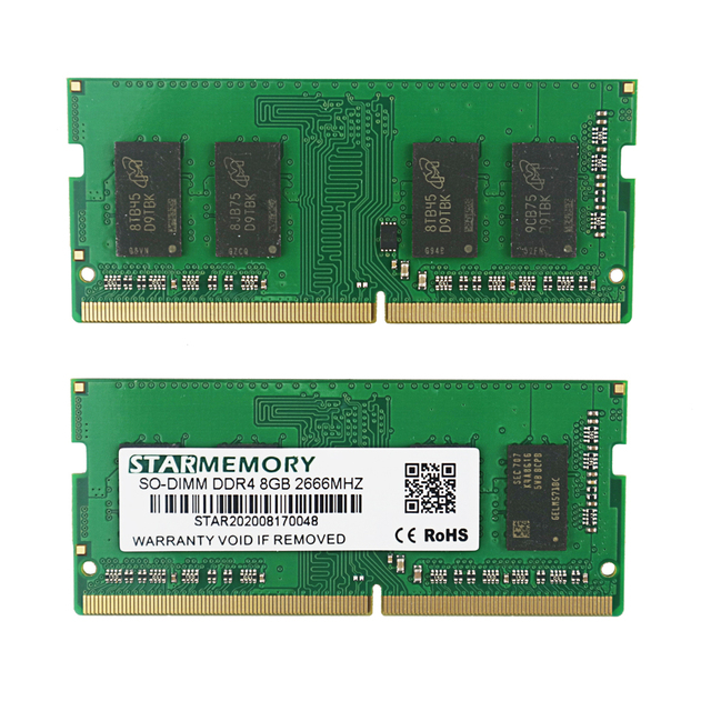 Oem Brand Good Quality Wholesale DDR4 Laptop RAM 2GB 4GB 8GB 16GB 32GB 3200MHz ECC CE RoHS Certified Lifetime Warranty in Stock