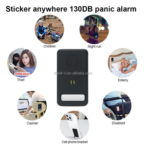 Soporte Adhesivo Portátil para Teléfono Celular con Alarma de 130dB, Botón SOS, Alerta de Emergencia, Batería Recargable, Material ABS - Product Image 6