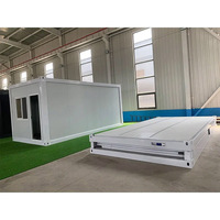 Maison conteneur préfabriquée pliable rapide à construire, prête à l'emploi, design moderne, certifiée ISO9001, pour bureau ou école