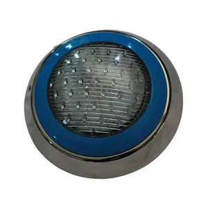 7W-35W Wall Mounted LED RGB Swimming Pool Light Waterproof and Stainless Steel with Remote Control DC 24V