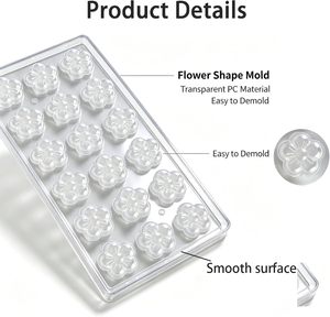 แม่พิมพ์ช็อกโกแลตพลาสติกแบบกำหนดเองขายส่ง - Product Image 3